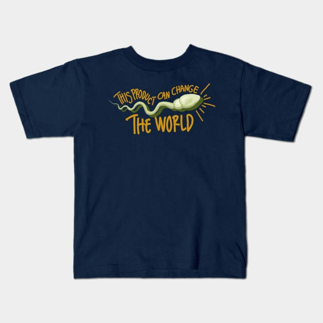 change the world Kids T-Shirt by kating